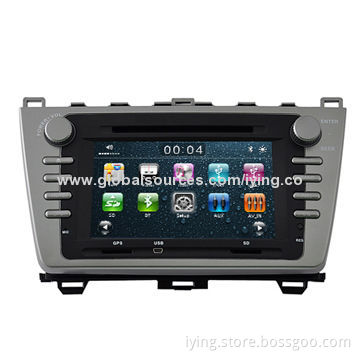 Special Car GPS Navigation System for Mazda6 2008-2012 with Bluetooth, iPod, 3G, DVR